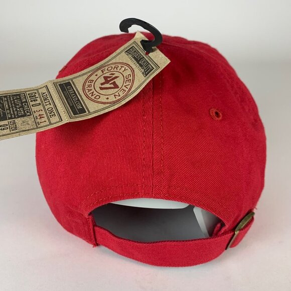 2015 MLB All Star Game Cincinnati Reds MLB 47 Brand Clean Up Strapback Hat New - Picture 3 of 6